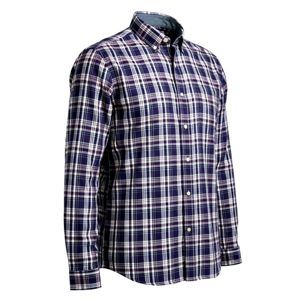 Hawker Rye‎ Mens Plaid Button Down Shirt Long Sleeve Stretch Cotton Size XL